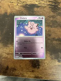 Pokemon Clefairy 70 HP Reverse Holo 030/088 Perfect Order - Image 1