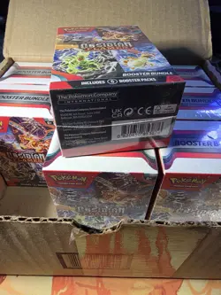 🔥FREE SHIPPING!🔥 Pokemon Scarlet & Violet Obsidian Flames Booster Bundle - Image 4