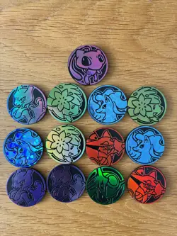 Pokemon TCG Coins, Multiple Sets - Image 1
