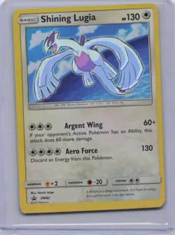 Shining Lugia - SM82 Holo Promo Sun & Moon Promo Pokemon Near Mint - Image 1