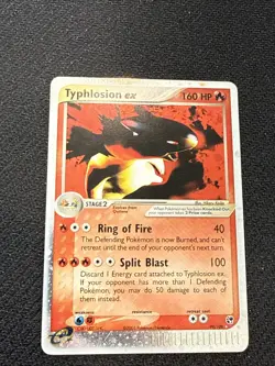 Typhlosion ex 99/100 Sandstorm Holo foil HP/DMG Pokemon TCG - Image 1