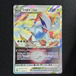 Lugia VStar 139/195 Pokemon TCG Sword & Shield Silver Tempest Ultra Rare - Image 1