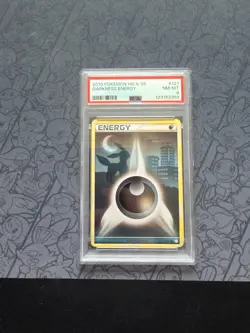 Pokemon: Darkness Energy (Umbreon) #121/123 HG & SS 2010 Non-holo Rare - PSA 8 - Image 1