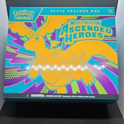Pokemon Elite Trainer Box Mega Evolution Ascended Heroes Dragonite - Image 1