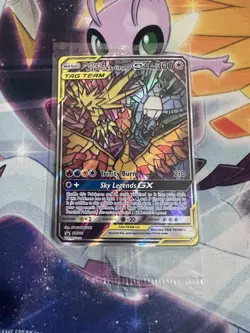 Pokemon SEALED Moltres & Zapdos & Articuno GX SM210 Hidden Fates ETB Promo - Image 1