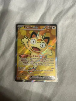 Pokemon Meowth Ex Ultra Rare 107/88 NM Perfect Order - Image 1