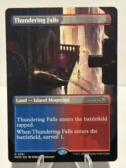 Thundering Falls (Borderless) 331 R Murders at Karlov Manor NM MTG - Image 1