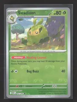 2025 Pokemon Scarlet & Violet White Flare Swadloon #2/86 - Image 1