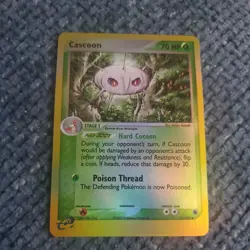 Pokemon Ruby & Sapphire Cascoon Reverse Holo 26/109 Near Mint - Image 1