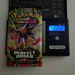 Very Heavy✅ 22.58g Perfect Order Booster Pack Sealed! PRE S&V Pokemon TCG ENG - Image 1