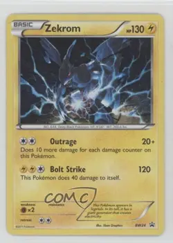 Zekrom Pokemon Black & White Black Star Promo #BW24 - Image 1