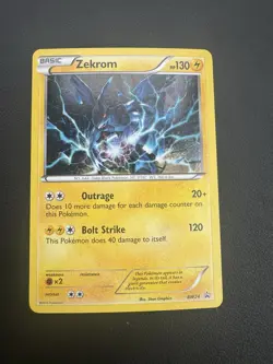 POKEMON TCG ZEKROM BW24 BLACK AND WHITE PROMO!! - Image 1