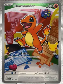 Charmander 038 First Partners Promo 30th Anniversary Of Pokemon - Image 1