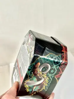 Pokemon Scarlet Violet Paldean Fates Shiny Charizard EX Tin Factory Sealed Read - Image 5