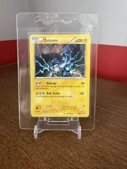 Zekrom BW24 - Black & White Black Star Promo 2011 Vintage Holo - Pokemon TCG HP - Image 1