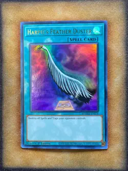 Yugioh Harpie's Feather Duster MAMA-EN076 Ultra Rare 1st Ed NM - Image 1