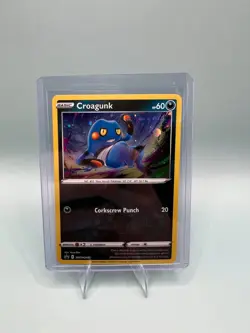 Croagunk - (Cosmos Holo) Promo SWSH: Sword & Shield Promo Cards SWSH245 NM - Image 1