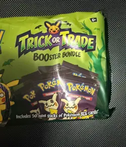Pokemon TCG 2023 Trick or Trade Booster Bundle - Halloween Trading Cards 50 Pk 820650852572 - Image 2