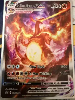Charizard VMAX SWSH261 SWSH: Sword & Shield Promo Full Art Pokemon Card - NM - Image 1