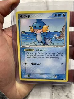 Pokemon TCG Mudkip Crystal Guardians 57/100 Non Holo LP+ Nintendo Pokemon Card - Image 1