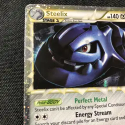 Pokemon 2010 Steelix Holo Unleashed Card 87/95 Rare LP-MP - Image 3