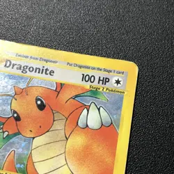 Pokemon 2002 TCG Dragonite Expedition Base Set Holo Card 9/165 Rare MP - Image 4
