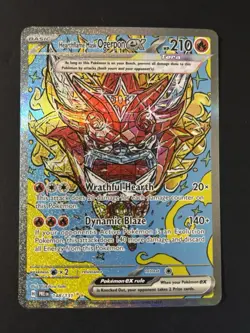 Hearthflame Mask Ogerpon ex 148/131 Full Art SIR Pokemon Card NM - Image 1