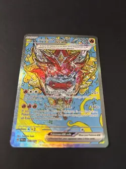 Hearthflame Mask Ogerpon ex 148/131 Full Art SIR Pokemon Card NM - Image 3