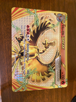 Pokemon Ho-Oh BREAK XY154 Jumbo Oversized Promo Card - Near Mint/Light Play - 20 - Image 1