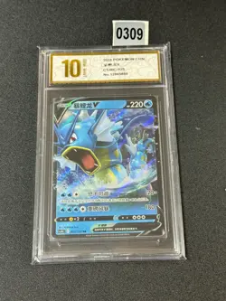 Gyarados V RR CS4bC-025/132 Pokemon Card Chinese Grade 10 - Image 1