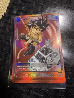 Dragon Ball Manga Booster Card Son Goku: Childhood SB01-053 - Image 1