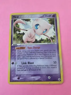 Mew 10/92 EX Legend Maker Reverse Holo Rare Pokemon Card 2006 MP/HP - Image 1