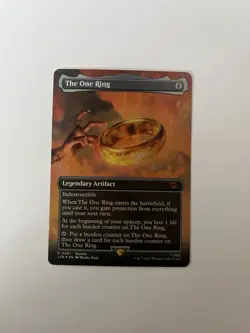 Lord Of The Rings LOTR The One Ring FOIL SCENE 448-451 CARDS MTG 4pcs NM - Image 2