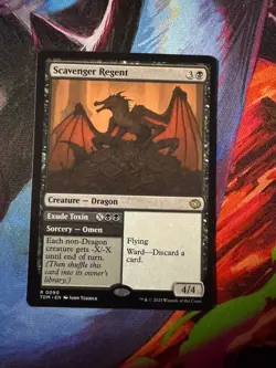 MTG Scavenger Regent TDM R NM Magic Tarkir Dragonstorm - Image 1