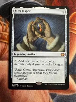 1x MTG Mox Jasper - Tarkir: Dragonstorm (TDM) #246 - Magic the Gathering - Image 1