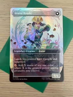 The Legend of Kyoshi (Borderless foil) Mythic Avatar: The Last Airbender - Image 2