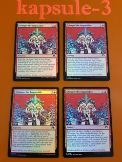 4x Glimpse the Impossible | FOIL | Modern Horizons 3 | MTG Magic Cards - Image 1