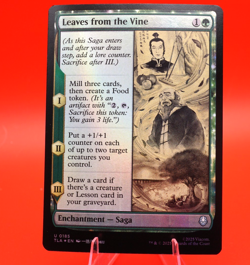 Leaves from the Vine | 185 | Uncommon | Foil | MTG: Avatar | See Shipping Promos - Image 1