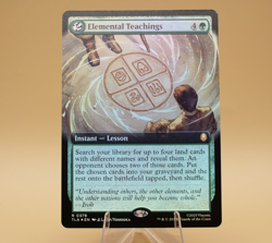 Elemental Teachings | 378 | Rare | Extended-Art | Foil | Avatar | MTG - Image 1