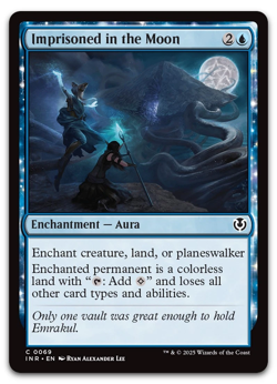 Imprisoned in the Moon #69 Innistrad Remastered INR Magic MTG - Image 1