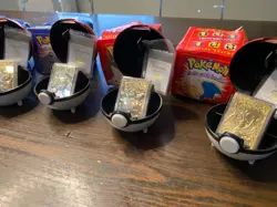 burger king pokemon 23k gold cards charizard pikachu poliwirl togepi - Image 5