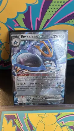 Pokemon TCG Empoleon EX 070/094 Phantasmal Flames Double Rare Holo NM - Image 1