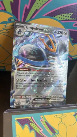 Pokemon TCG Empoleon EX 070/094 Phantasmal Flames Double Rare Holo NM - Image 2