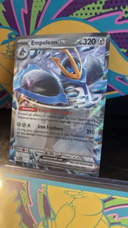 Pokemon TCG Empoleon EX 070/094 Phantasmal Flames Double Rare Holo NM - Image 3