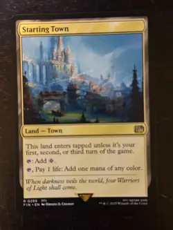 MTG Final Fantasy English Starting Town 0289 Non-Foil - Image 1