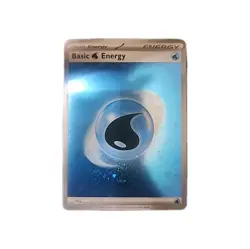 Pokemon SVE019 Basic Water Energy Holo Card - Image 1