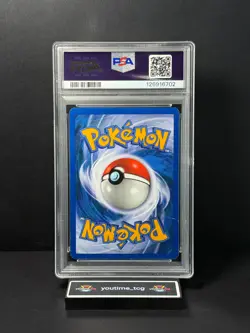 2000 Pokemon Rocket German Dunkles Glurak-Holo #4 PSA 3 POP 2 - Image 2