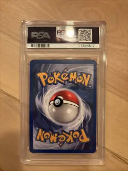 2000 POKEMON BASE SET 2 #1 ALAKAZAM-HOLO PSA 8 - Image 3