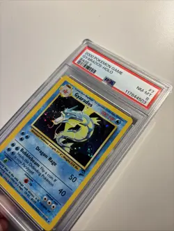 2000 POKEMON TCG BASE SET 2 #7 GYARADOS HOLO 7/130 MINT PSA 8 - Image 3