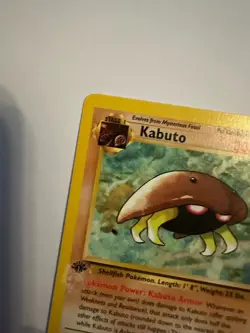 Kabuto 50/62 1st Edition Fossil Pokemon - Image 4